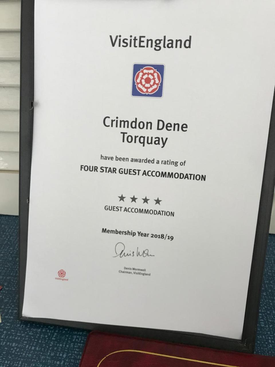 Crimdon Dene Hotell Torquay Exteriör bild